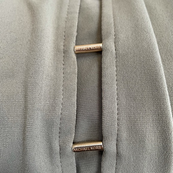 Sage Green Micheal Kors Blouse - Picture 4 of 5